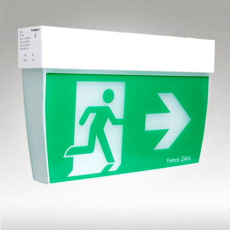eco rapid led emergency exit sign